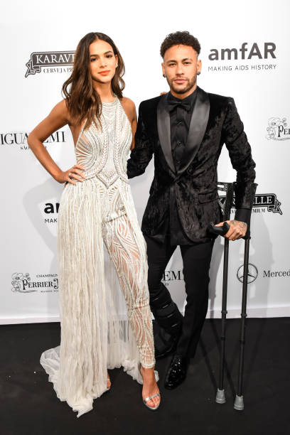 Bruna Marquezine and Neymar Jr Attend the 2018 Amf