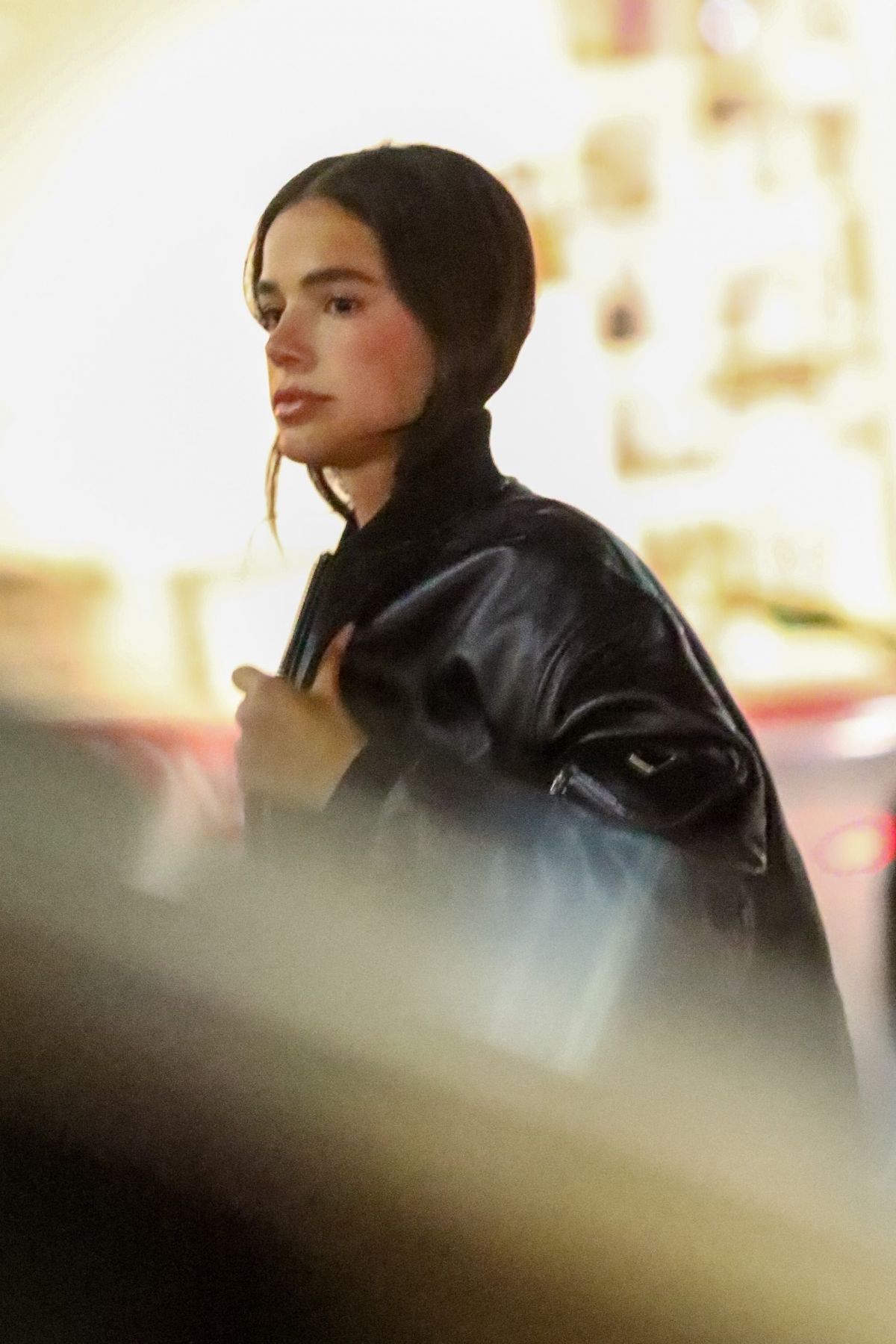 Bruna Marquezine at a Sushi Dinner with Friends