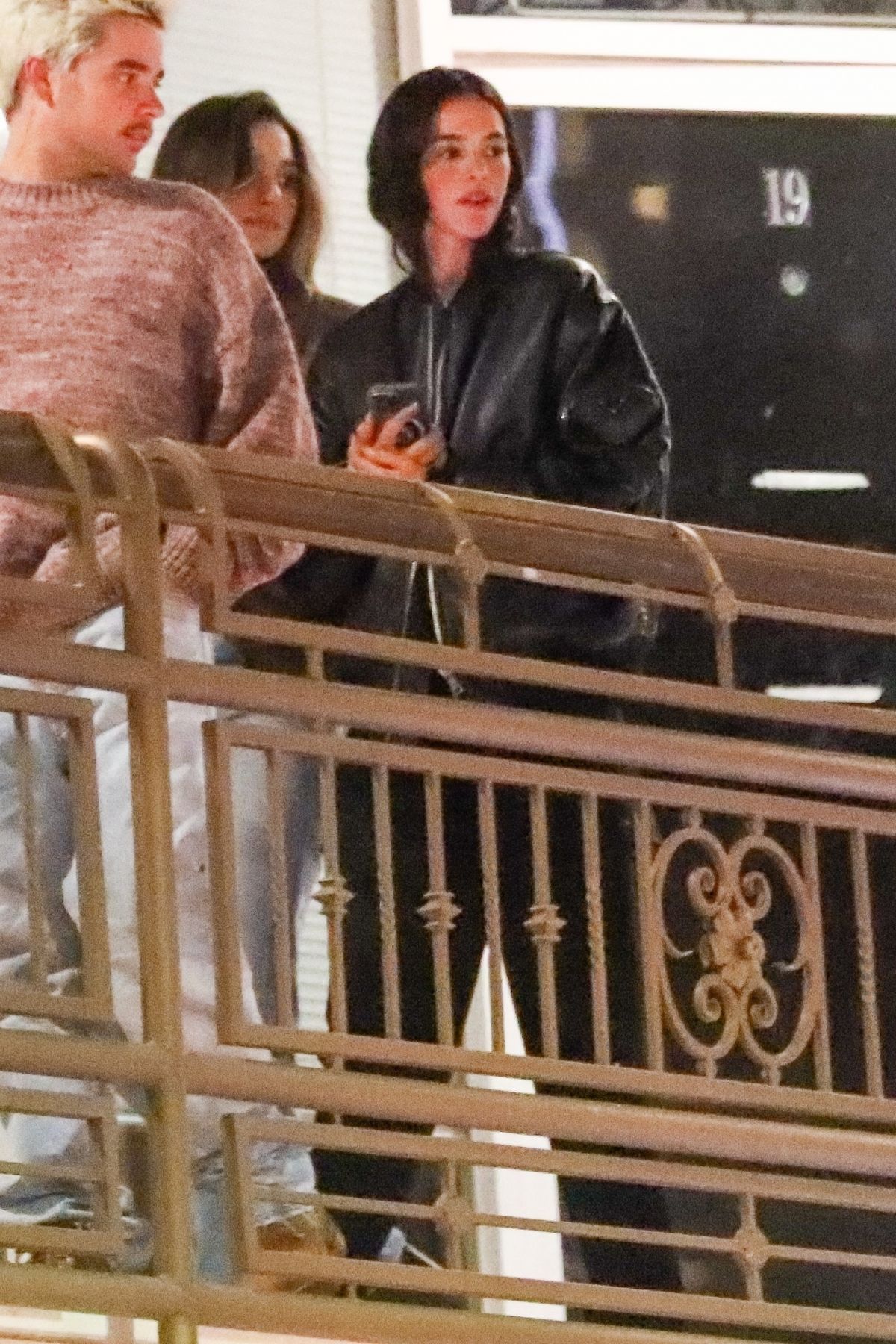 Bruna Marquezine at a Sushi Dinner with Friends