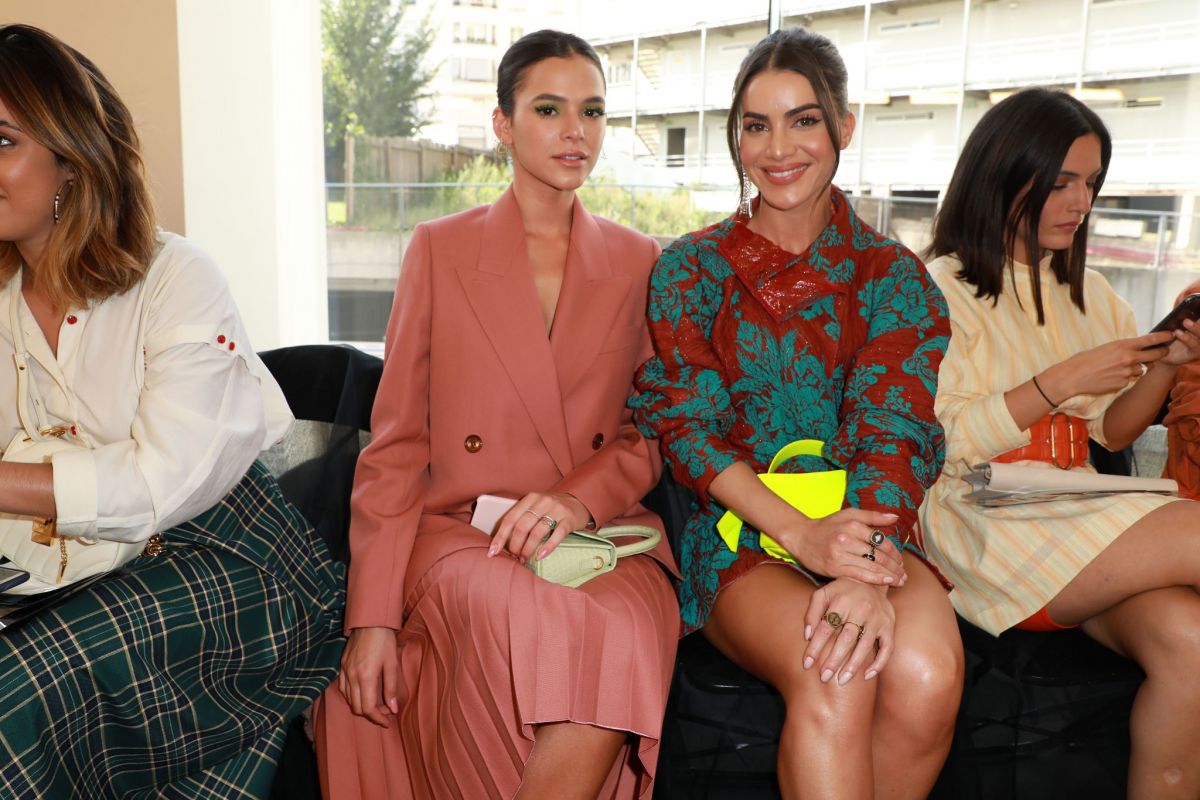 Bruna Marquezine at Acne Studios Haute Couture Fal