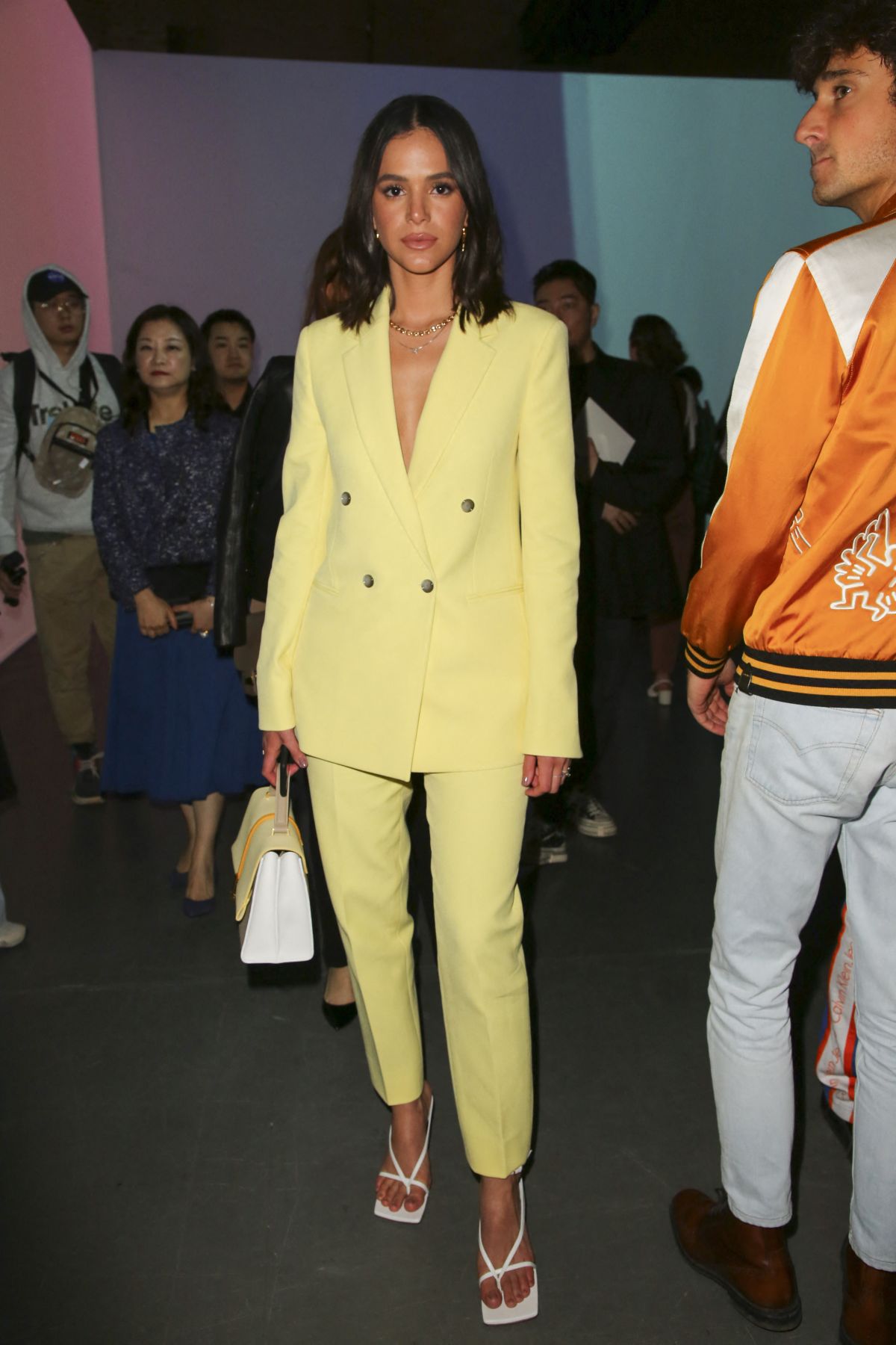 Bruna Marquezine at Boss Fashion Show at Mfw