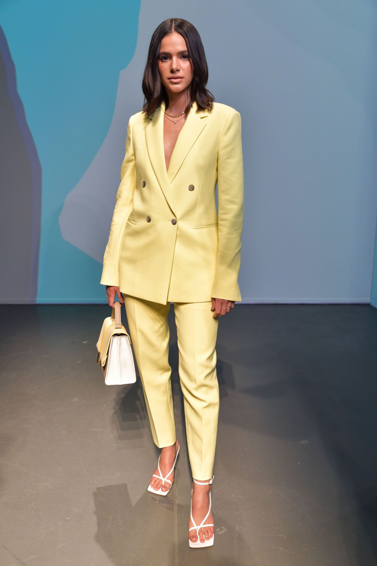 BRUNA MARQUEZINE at Boss Fashion Show at MFW in Milan 09/22/2019