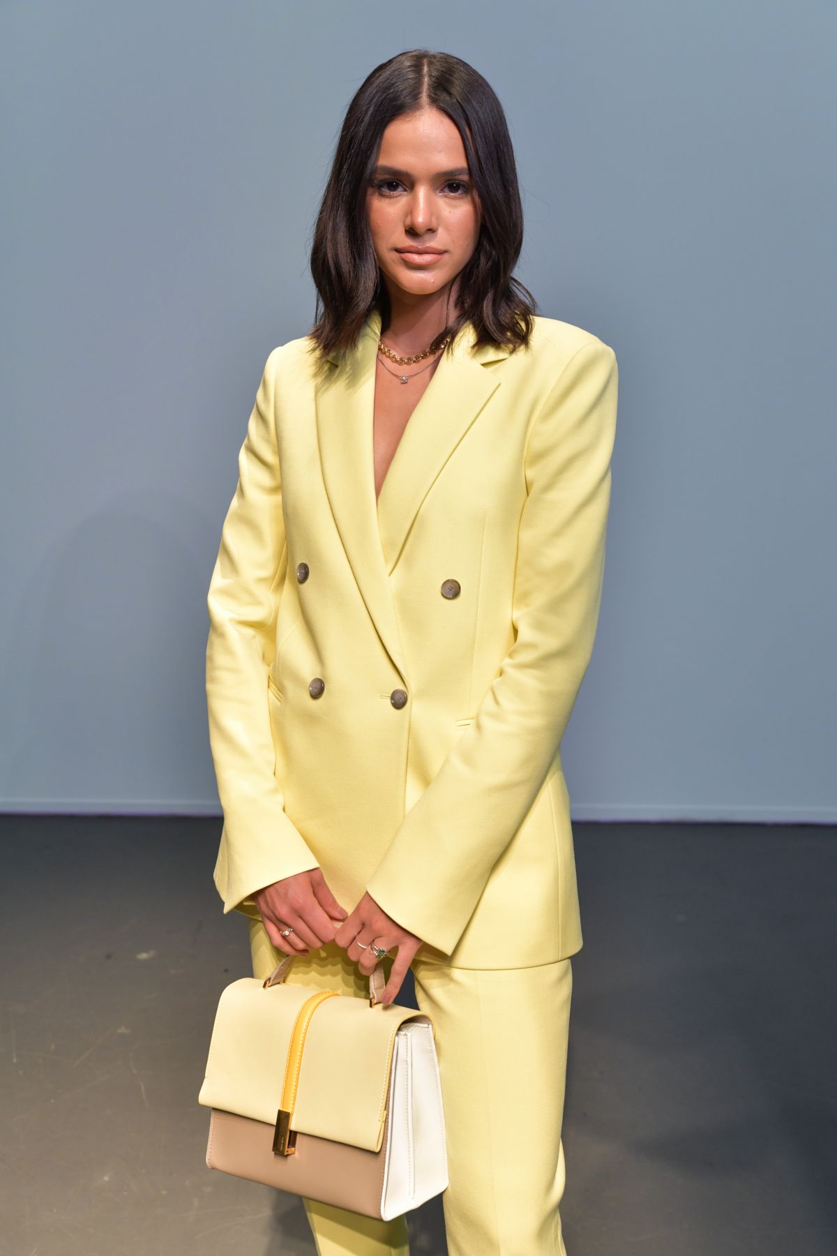 BRUNA MARQUEZINE at Boss Fashion Show at MFW in Milan 09/22/2019