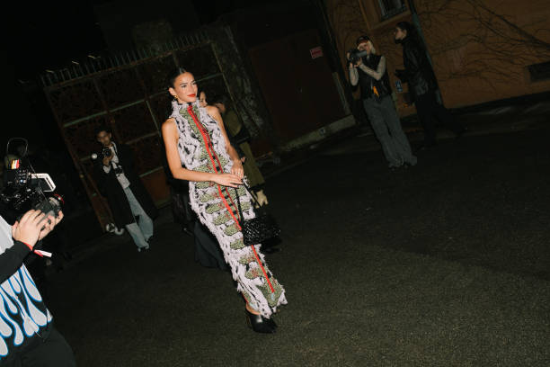 Bruna Marquezine at Bottega Veneta Rtw Fall 2024