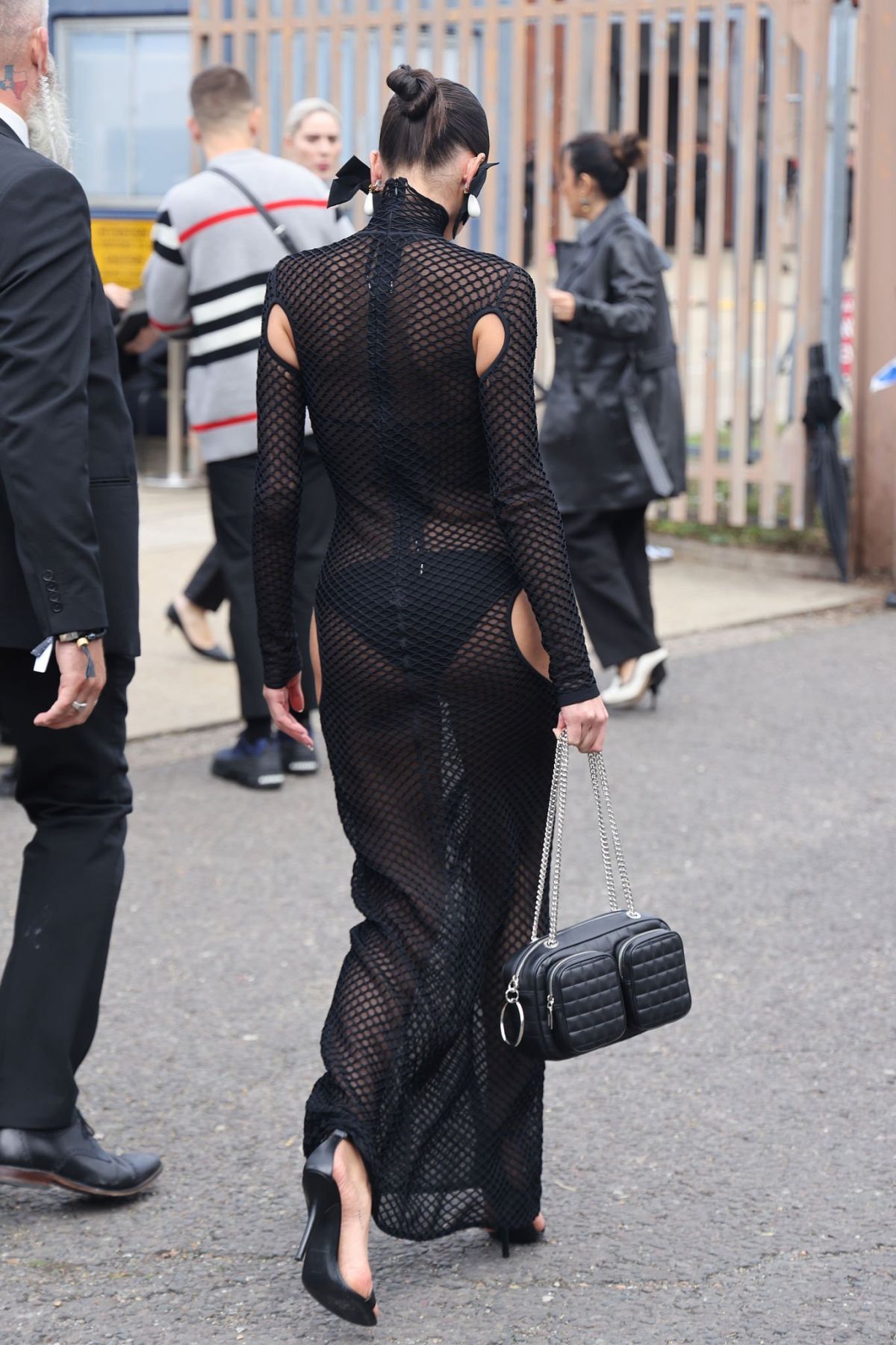 Bruna Marquezine at Burberry Catwalk Show at Londo