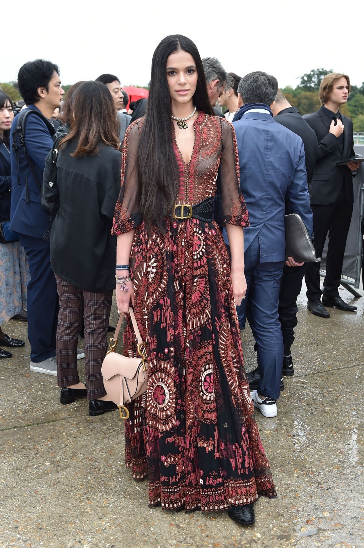 BRUNA MARQUEZINE at Christian Dior Fashion Show at PFW in Paris 09/24/2019