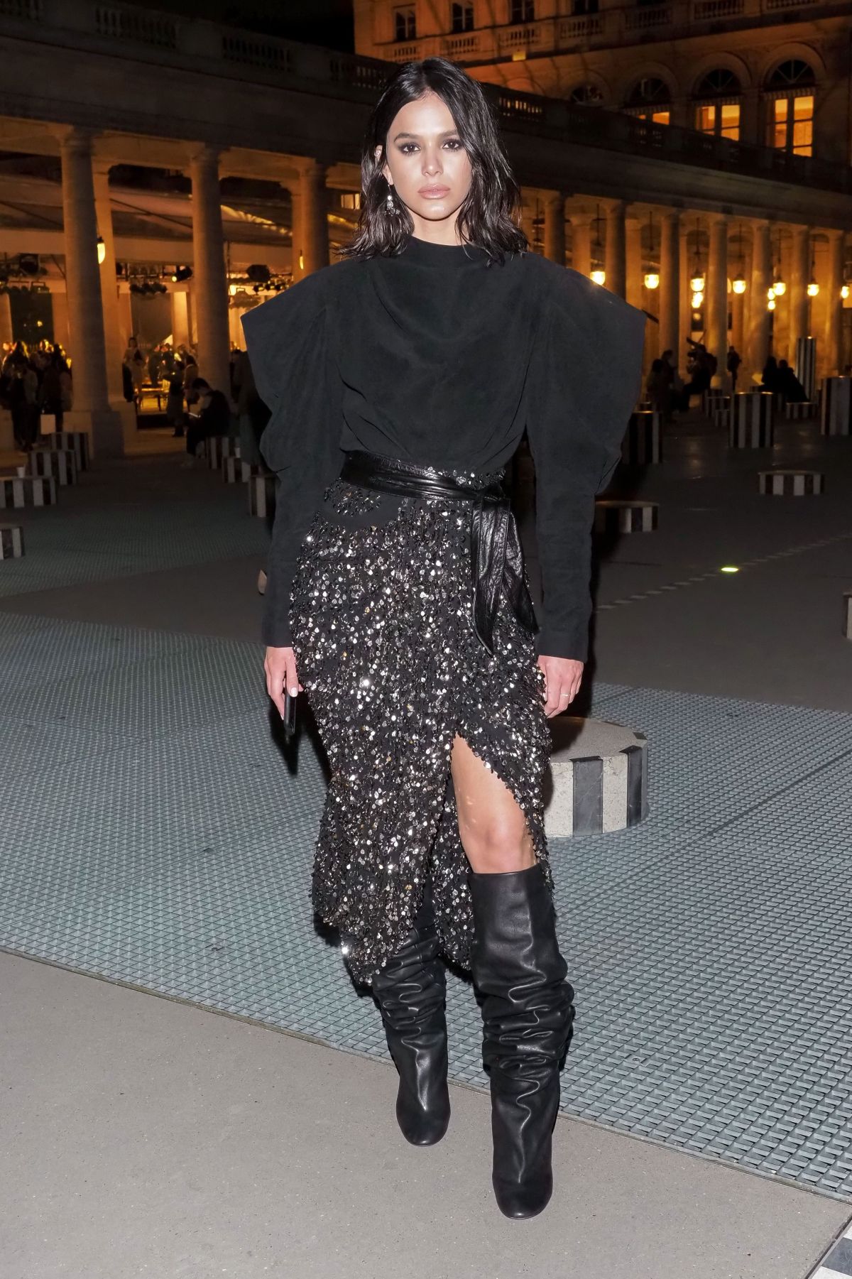 BRUNA MARQUEZINE at Isabel Marant Show at Paris Fashion Week 09/26/2019 — frame 36/65 (1200×1801)