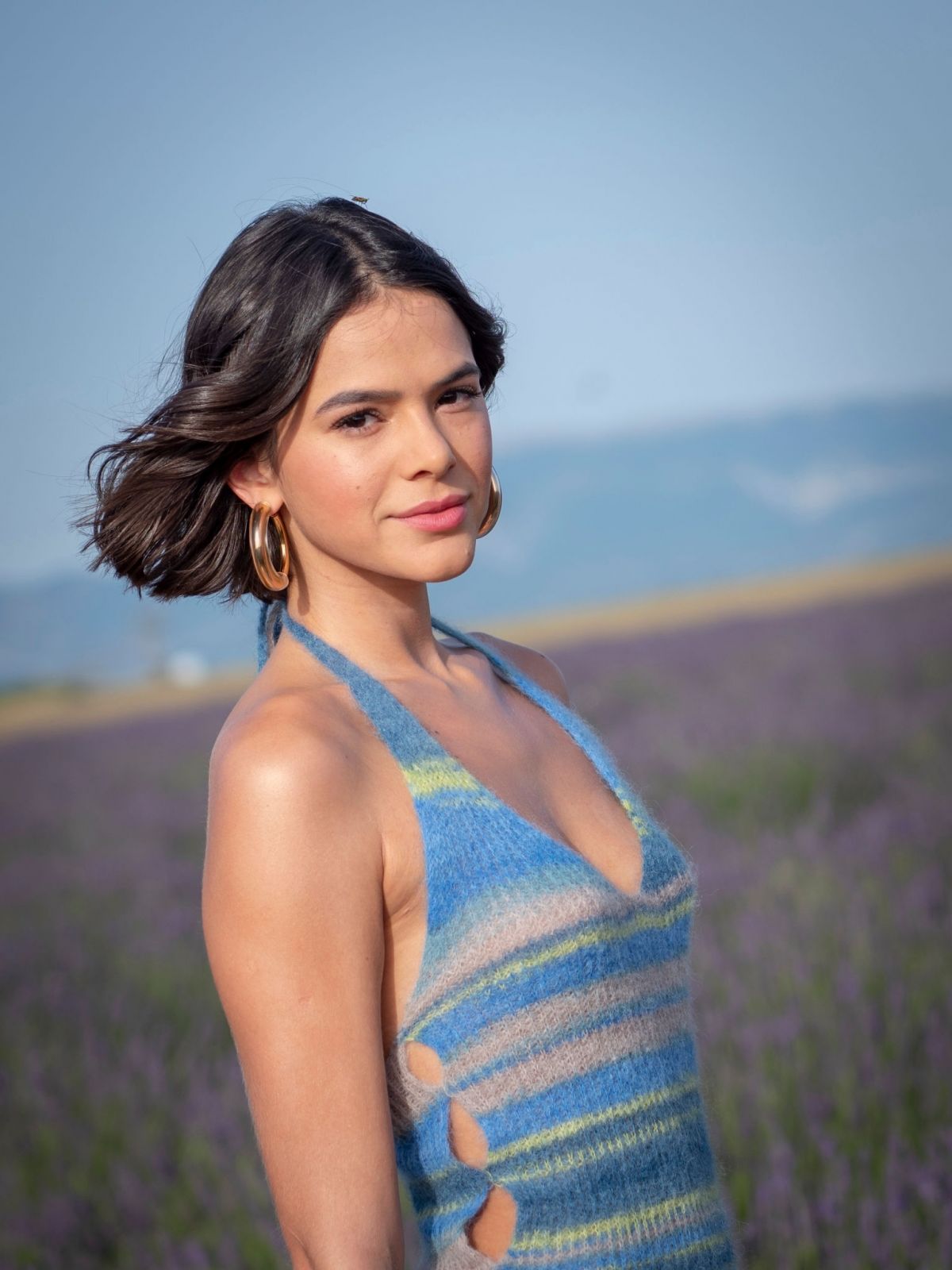 Bruna Marquezine at Jacquemus Spring Summer 2020