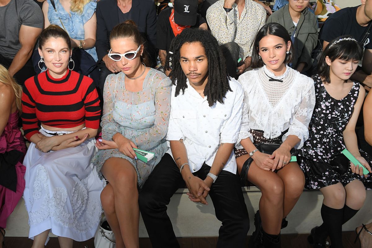 Bruna Marquezine at Miu Miu Club Event in Paris