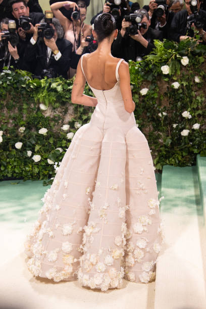 Bruna Marquezine at the 2024 Met Gala Sleeping Bea