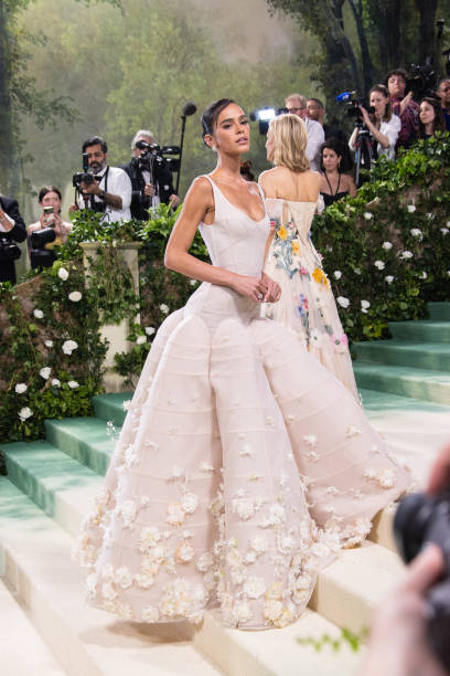 Bruna Marquezine at the 2024 Met Gala Sleeping Bea