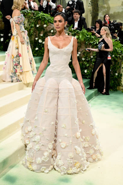 Bruna Marquezine at the 2024 Met Gala Sleeping Bea