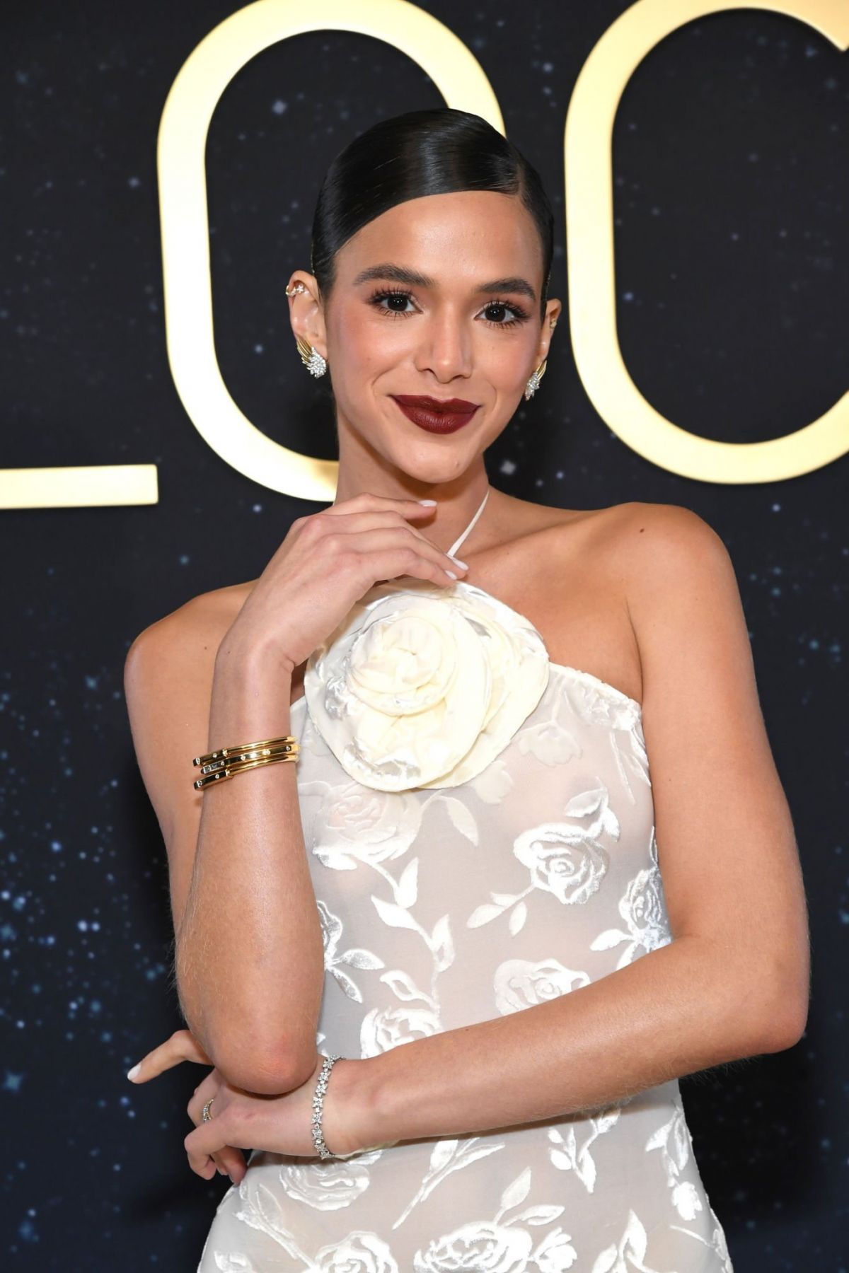 BRUNA MARQUEZINE at Tiffany & Co. Lock Event in West Hollywood 10/26/2022 (1200×1800)