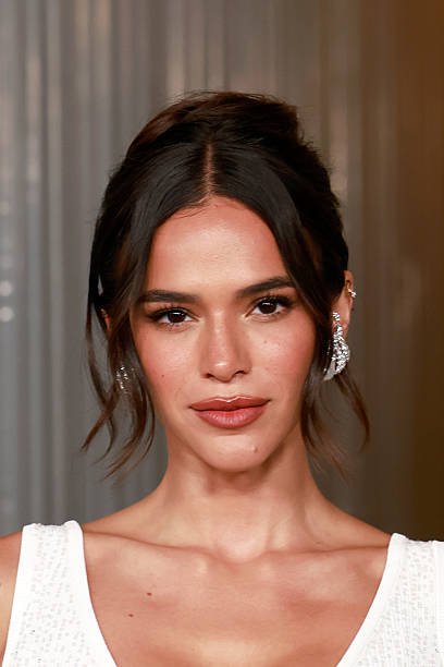 Bruna Marquezine attends the 2025 LACMA Art+Film Gala at Los Angeles County Museum of Art on November 01, 2025 in Los...