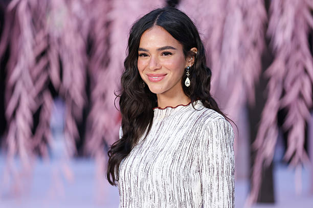 Bruna Marquezine attends the Chanel Haute Couture Week Spring/Summer 2026 show as part of Paris Fashion Week on Janua...