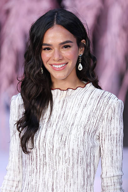 Bruna Marquezine attends the Chanel Haute Couture Week Spring/Summer 2026 show as part of Paris Fashion Week on Janua...