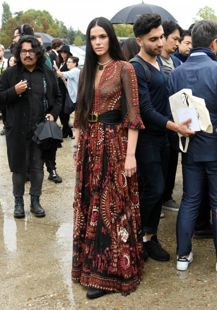 Bruna Marquezine Attends the Christian Dior Womens