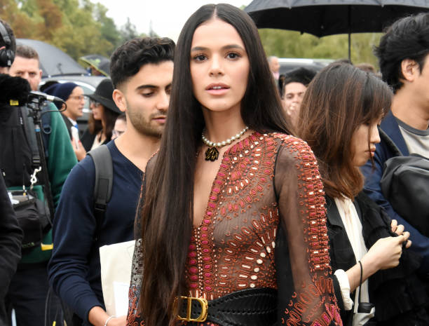 Bruna Marquezine — Christian Dior : Outside Arrivals -  Paris Fashion Week - Womenswear Spring Summer 2020