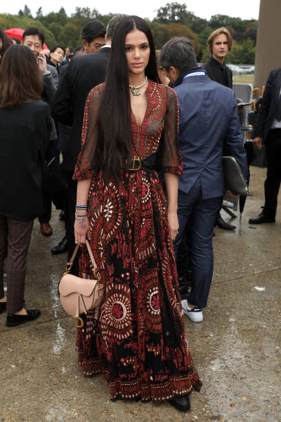 Bruna Marquezine Attends the Christian Dior Womens