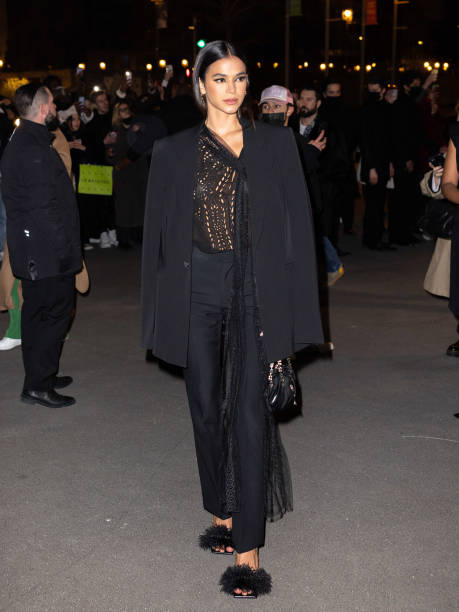 Bruna Marquezine Attends the Givenchy Womenswear