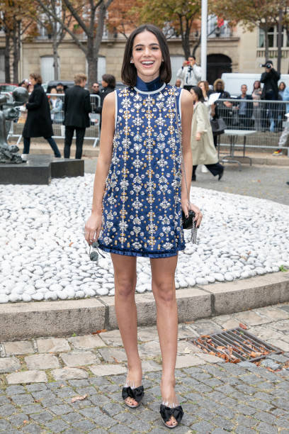 Bruna Marquezine Attends the Miu Miu Show as Part