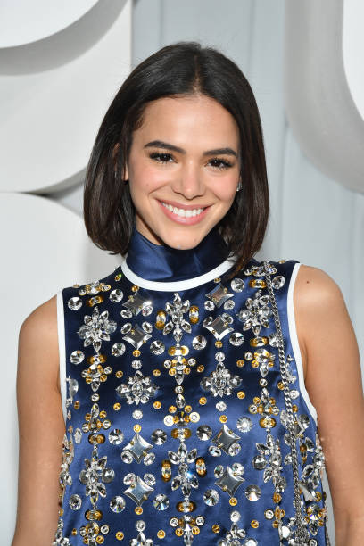 Bruna Marquezine attends the Miu Miu show as part of the Paris Fashion Week Womenswear Spring/Summer 2019 on October 2, 2018 in Paris, France. — frame 10/14 (408×612)