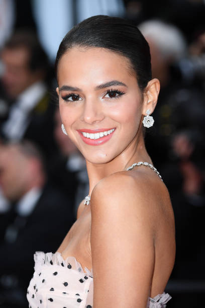 Bruna Marquezine attends the screening of "Sink Or Swim " during the 71st annual Cannes Film Festival at Palais des Festivals on May 13, 2018 in Cannes, France.