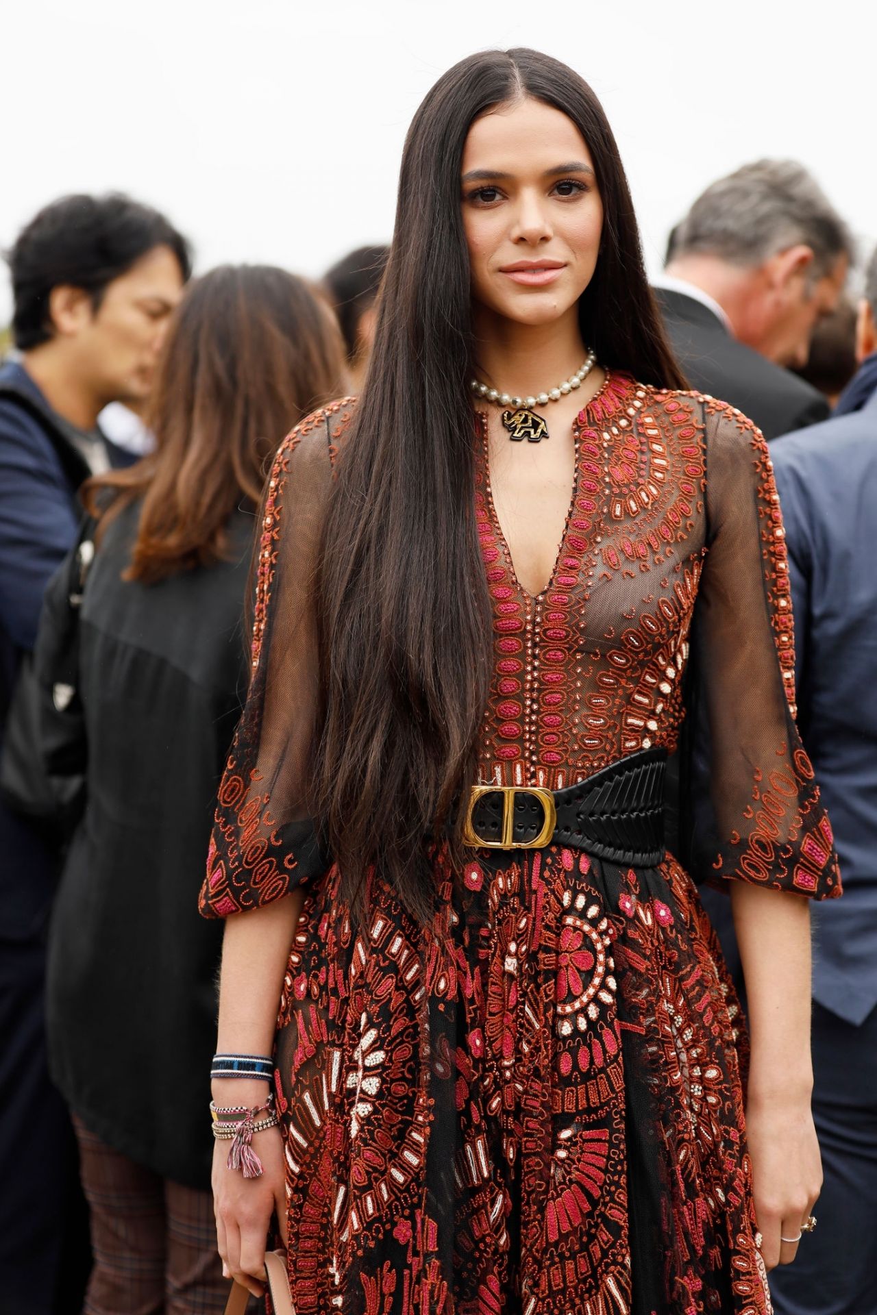 Bruna Marquezine – Christian Dior Fashion Show in Paris 09/24/2019