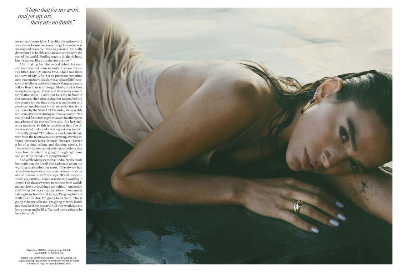 Bruna Marquezine Elle Magazine November 2023