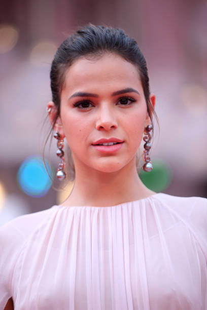 Bruna Marquezine walks the red carpet ahead of the 'Suburbicon' screening during the 74th Venice Film Festival at Sala Grande on September 2, 2017 in Venice, Italy.
